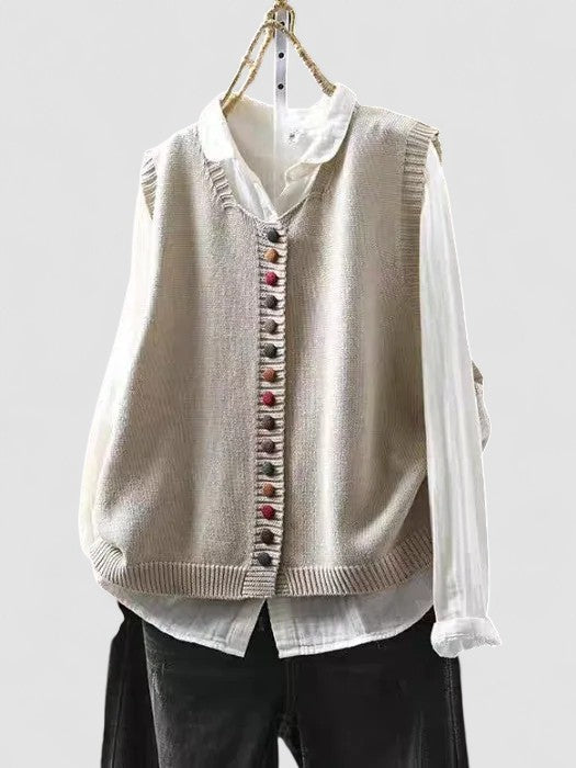 Rosália - Knitted Gilet