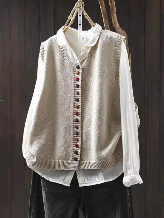 Rosália - Knitted Gilet