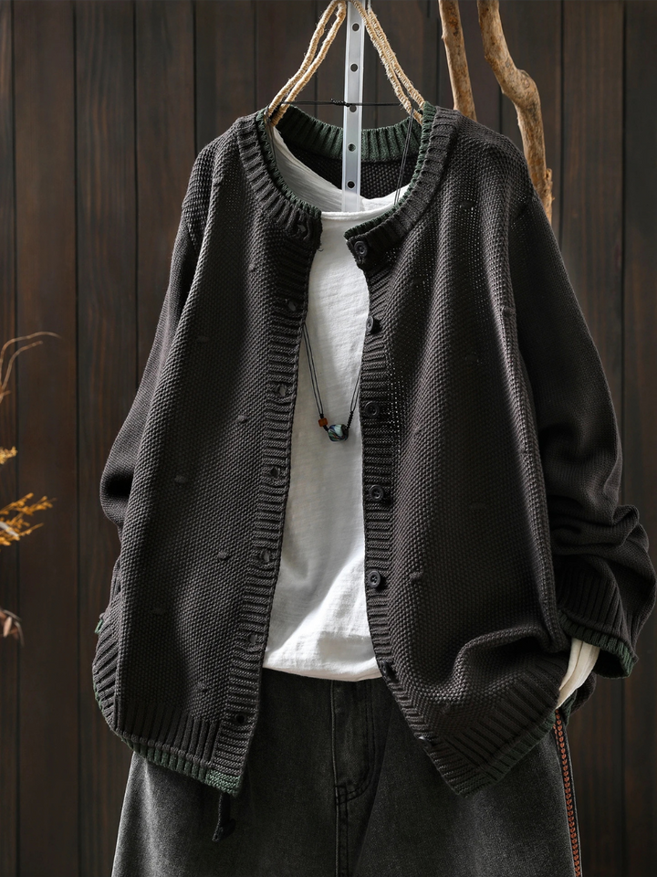 Isadora - Textured Cardigan