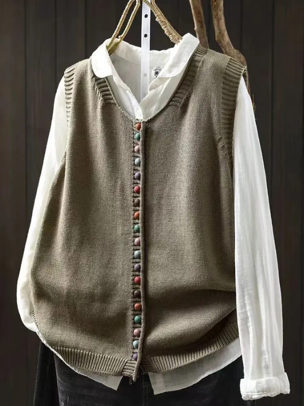 Rosália - Knitted Gilet