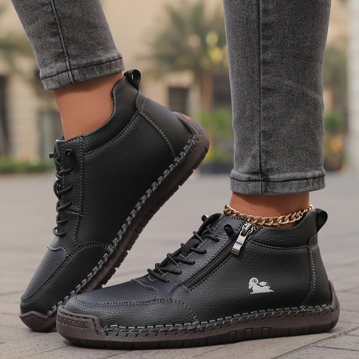 Mila – Baskets orthopédiques confortables + fermeture éclair