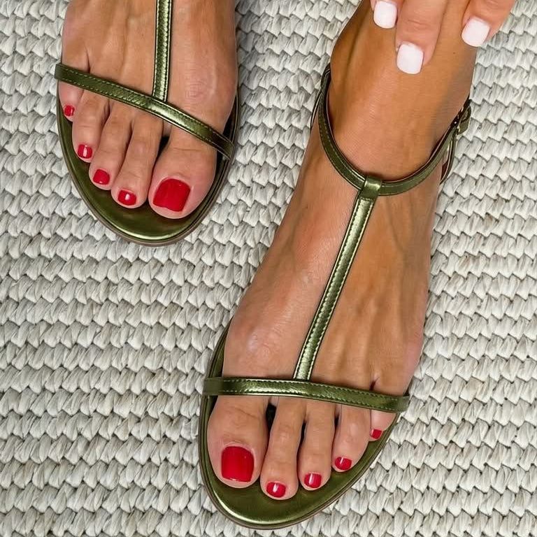 Aednat - Golden Spring Sandals
