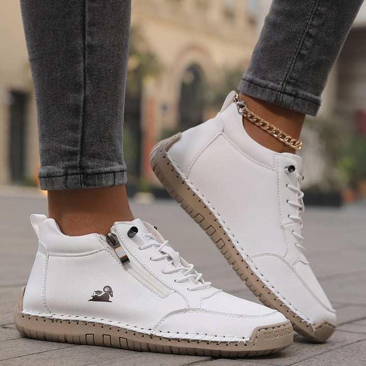 Mila – Baskets orthopédiques confortables + fermeture éclair