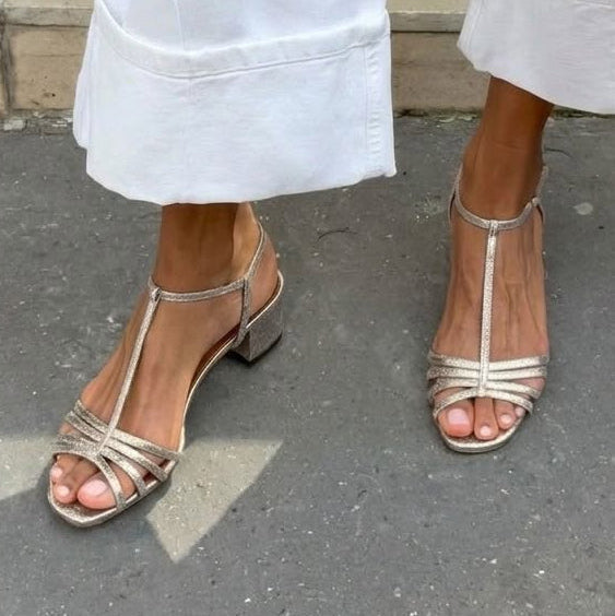 Maura - Golden Everyday Sandals