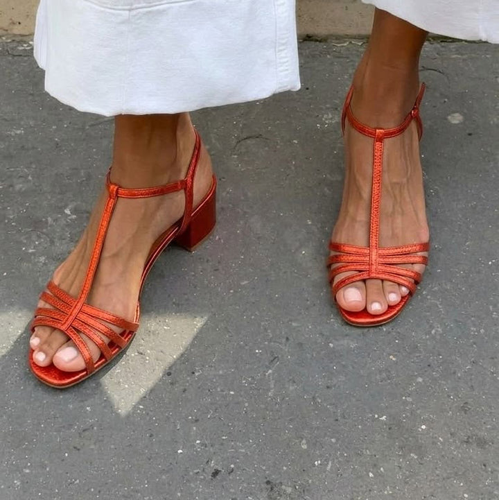 Maura - Golden Everyday Sandals