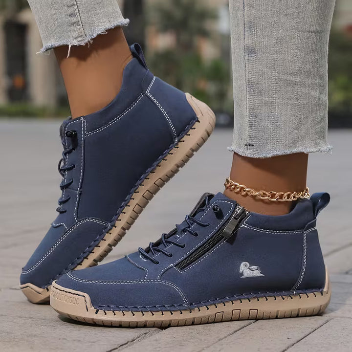 Mila – Baskets orthopédiques confortables + fermeture éclair
