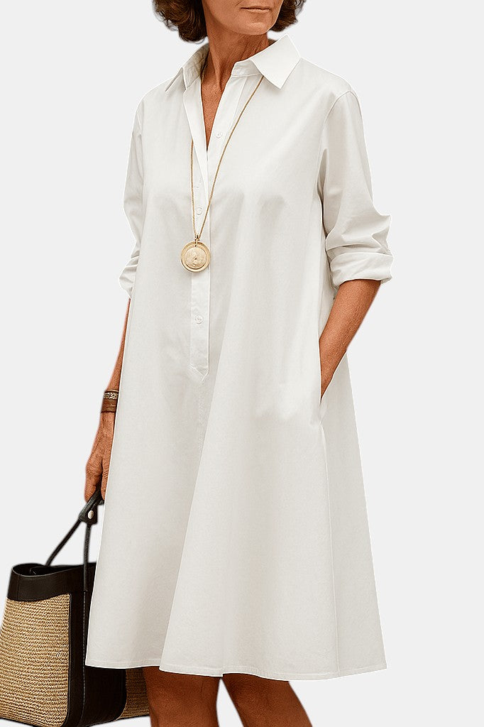 Sadie | Robe Midi Élégante et Décontractée