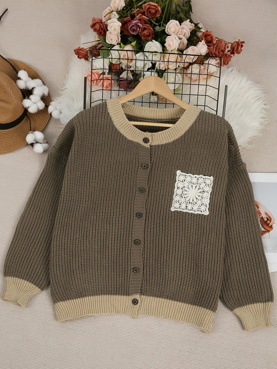 Marcelina - Knitted Coat with Pockets