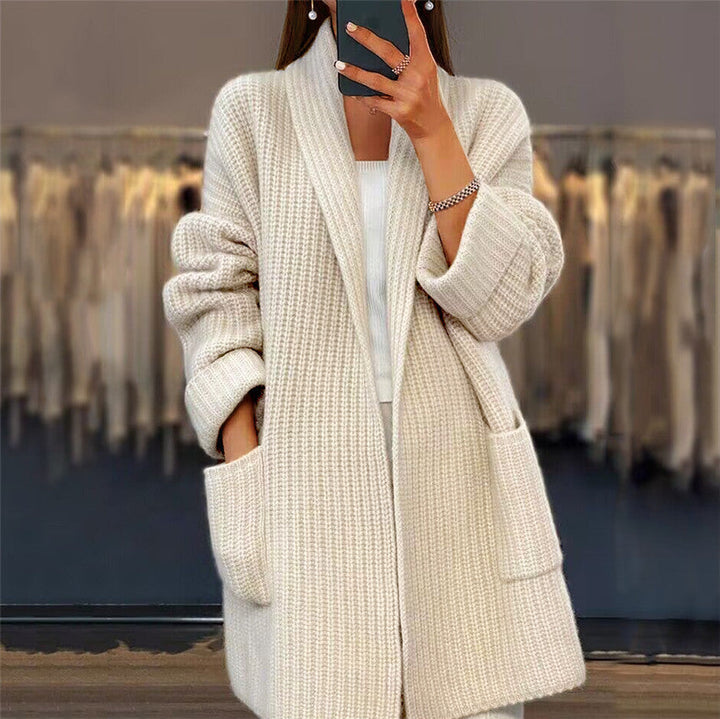 Teresa - Knitted Cardigan with Pockets