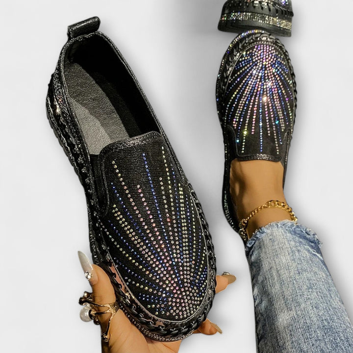 Sieglind - Mocassins à Strass