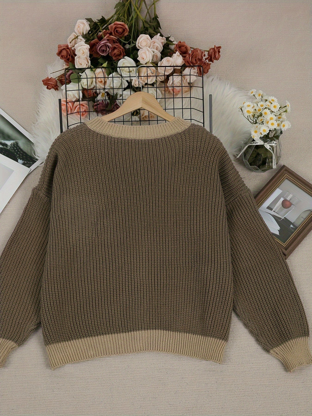Marcelina - Knitted Coat with Pockets