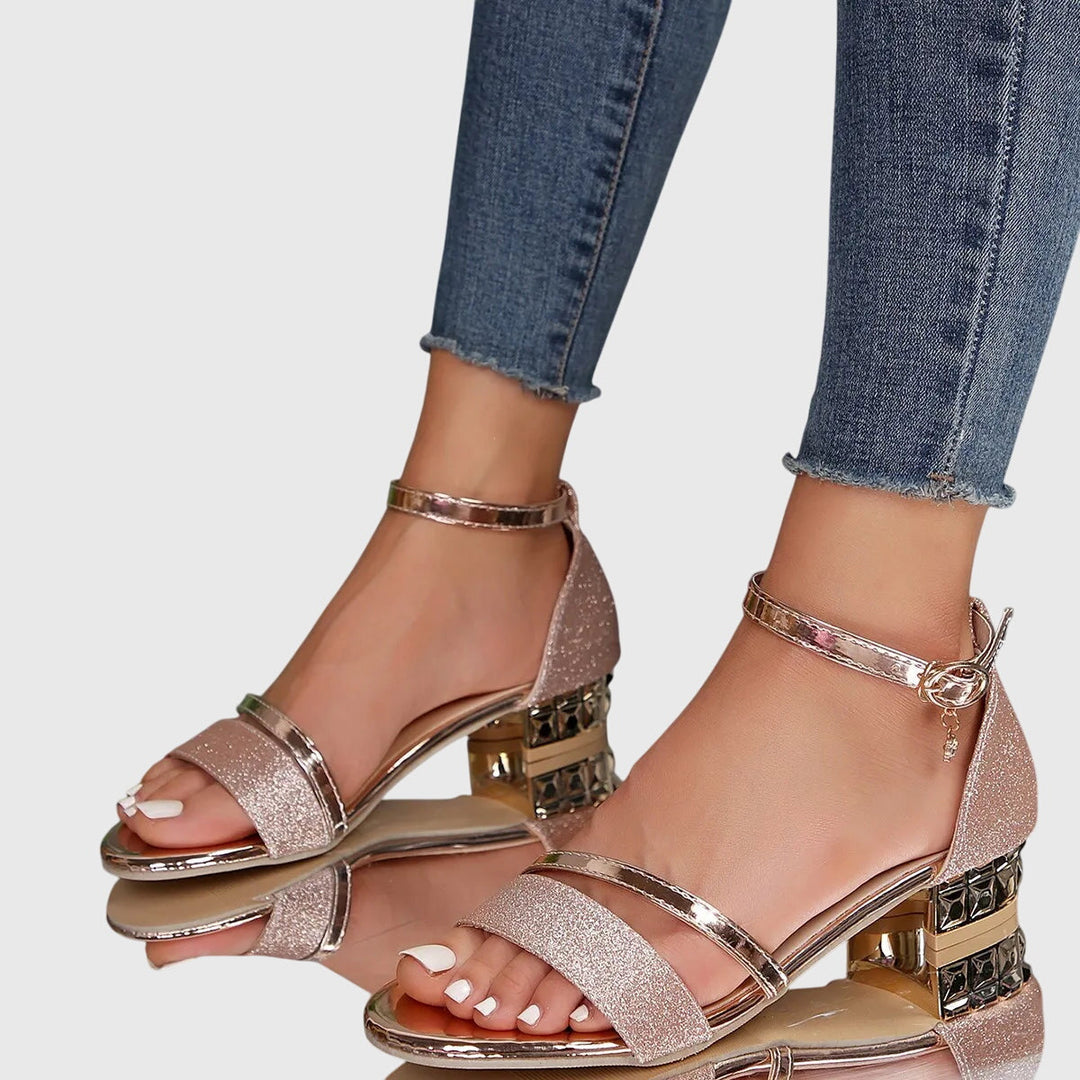 Sceirfhia - Comfort Luster Heels