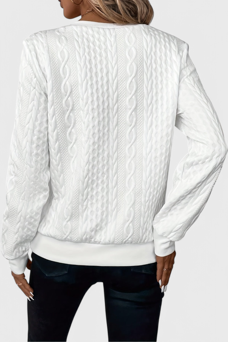 Zoey Soft Zip Knit Jumper