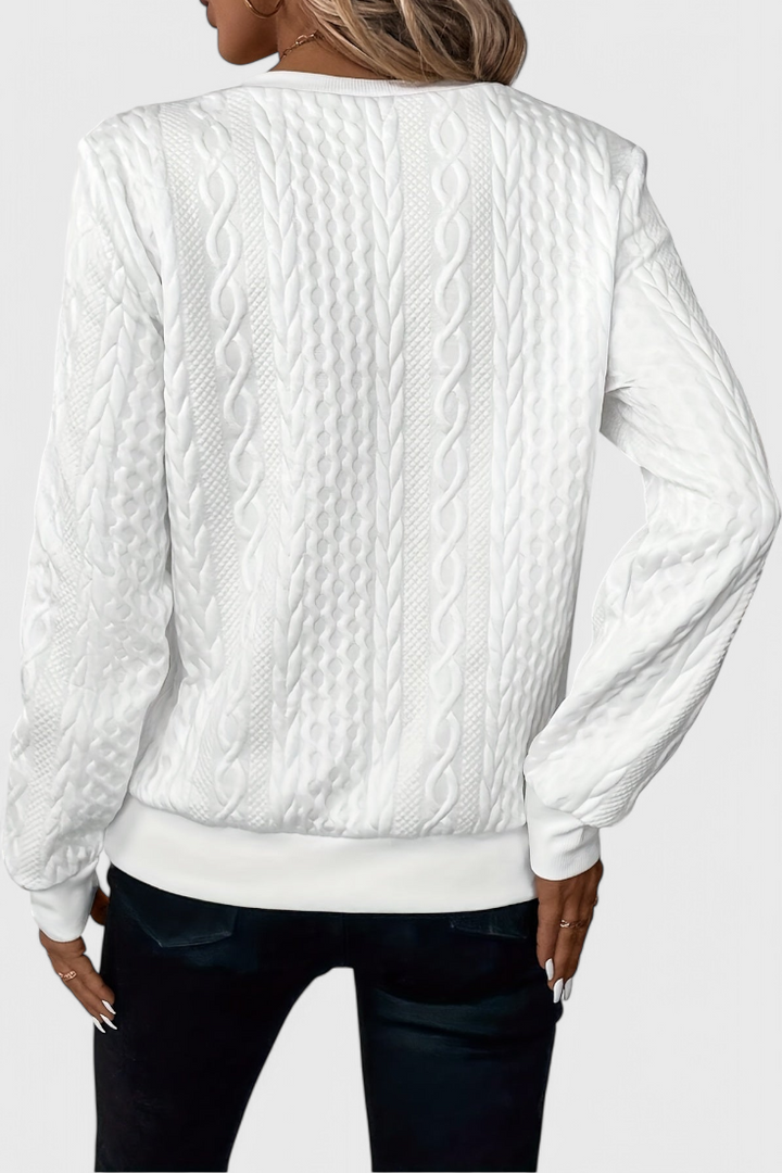 Zoey Soft Zip Knit Jumper