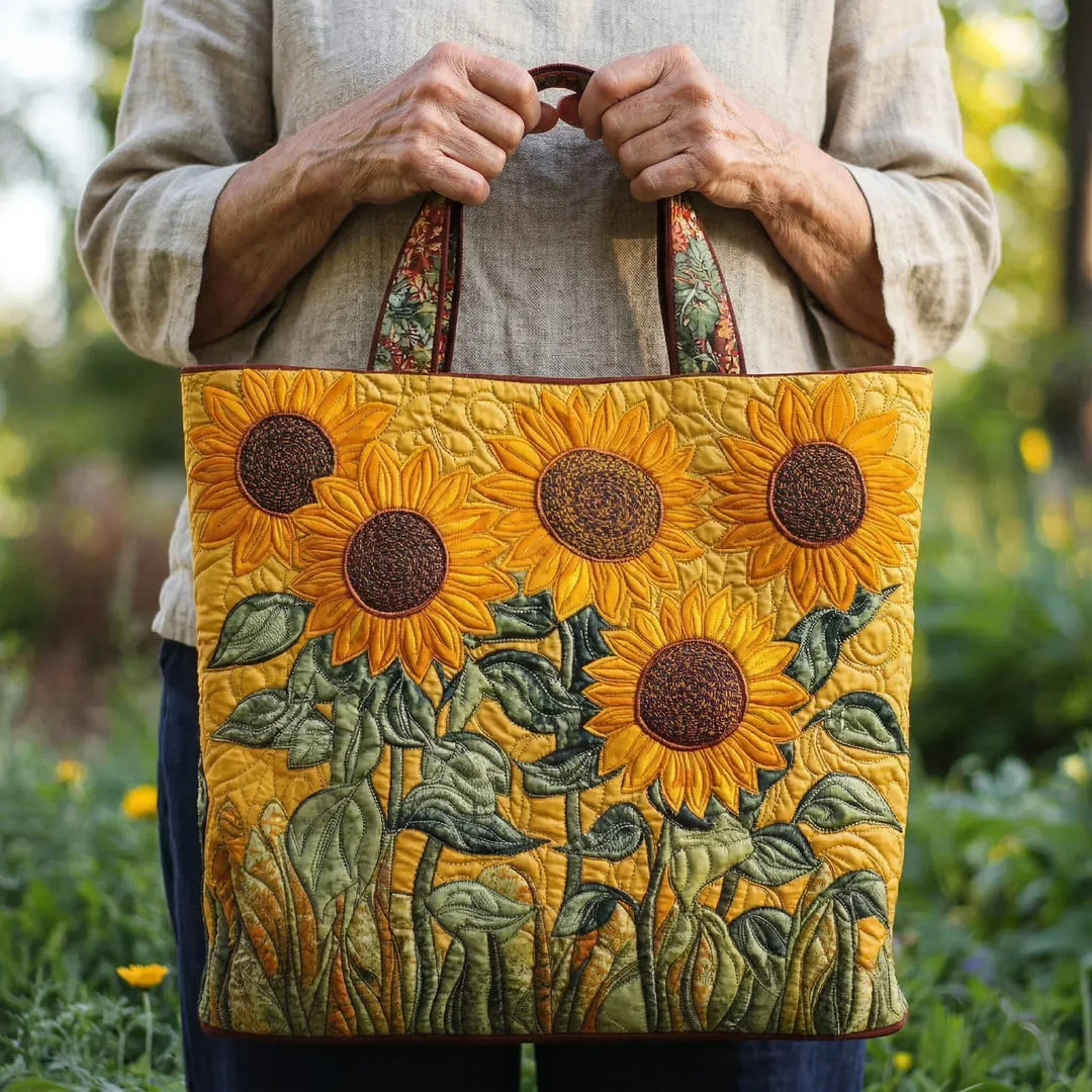 Sunflower Shopper Tote Bag
