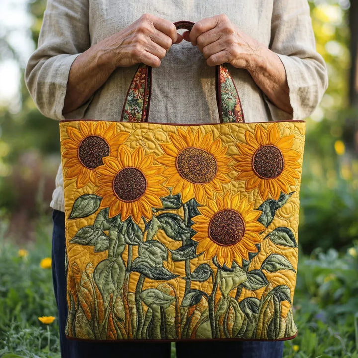 Sunflower Shopper Tote Bag