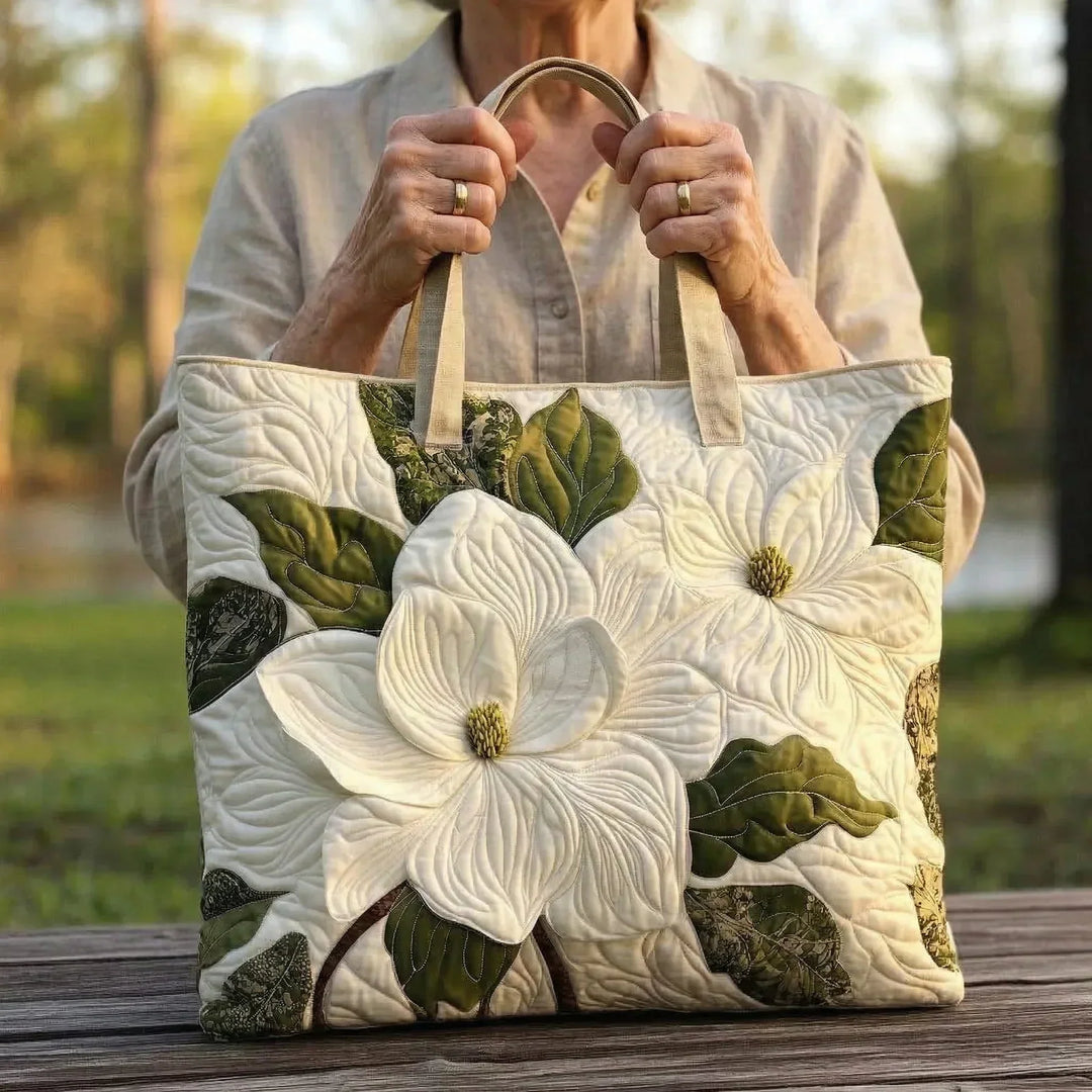 Floral Weekend Tote Bag