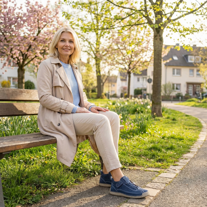 Mia – Baskets orthopédiques confortables et sans douleur