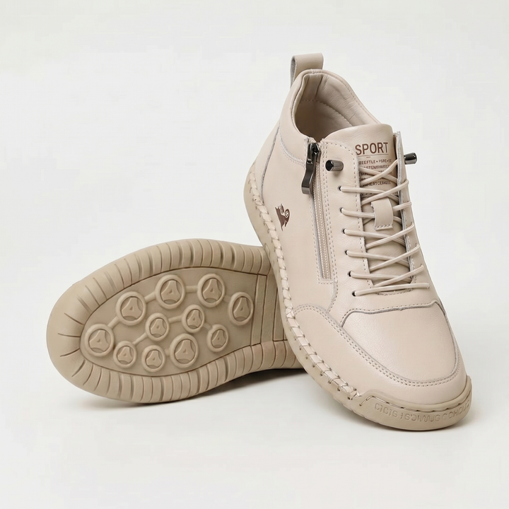 Mila – Baskets orthopédiques confortables + fermeture éclair