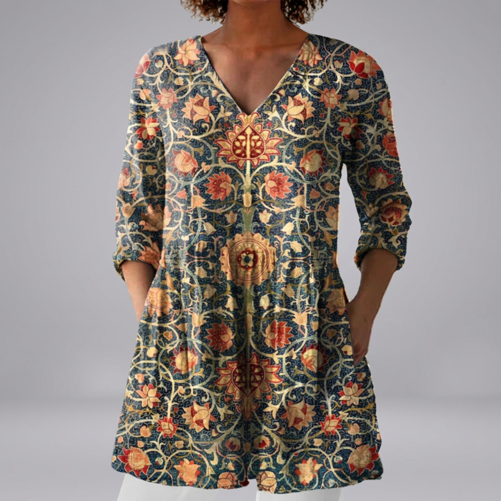 Muirren - Mosaic Bloom Blouse