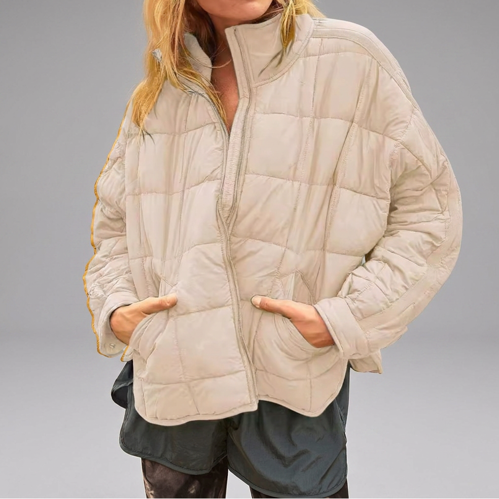 GEMMA™ – Lightweight Compact Zip Puffer Jacket
