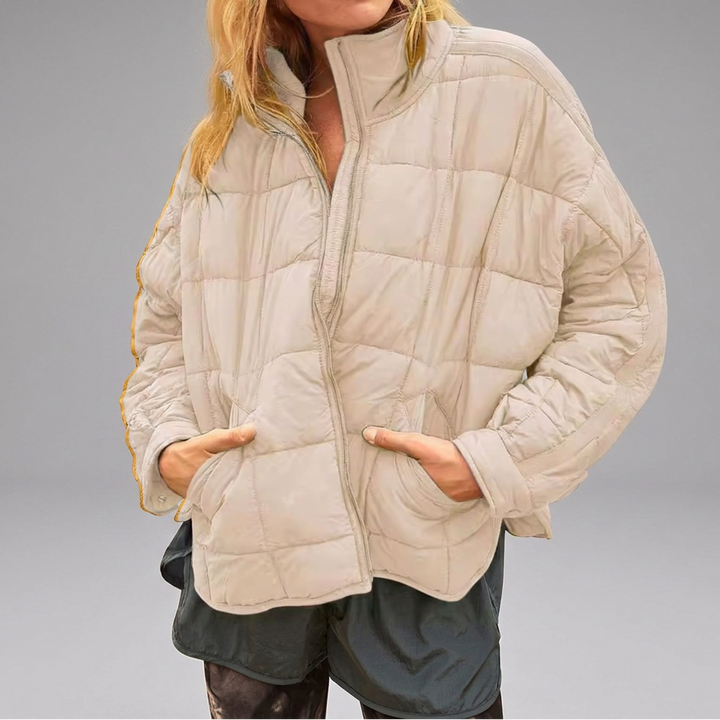 GEMMA™ – Lightweight Compact Zip Puffer Jacket