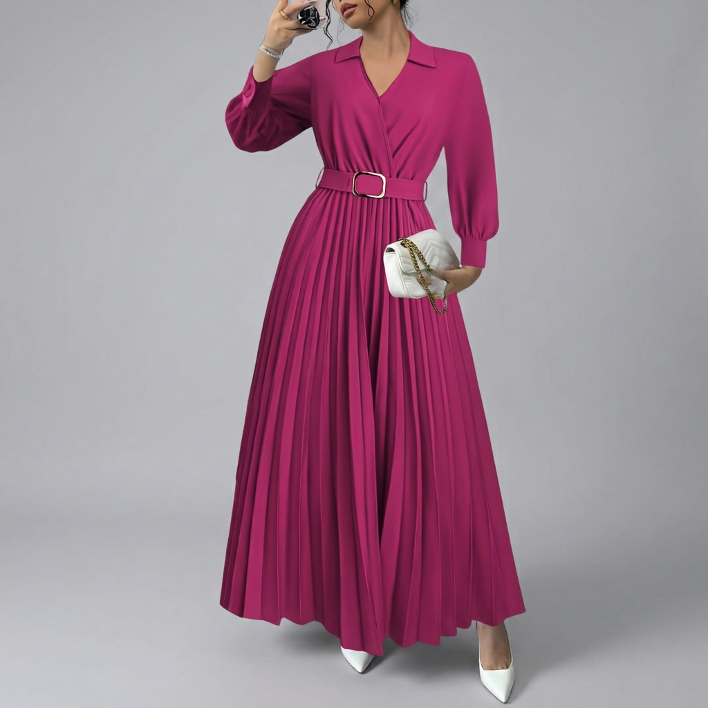 Caoilfhionn - Dress Cognac