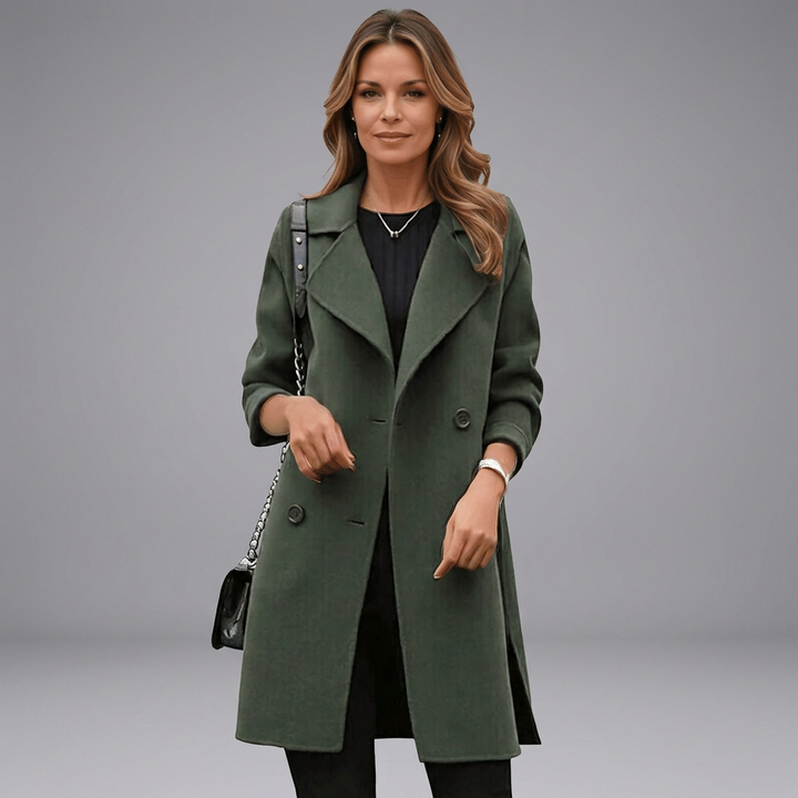 CELINA™ - Long Trench Coat