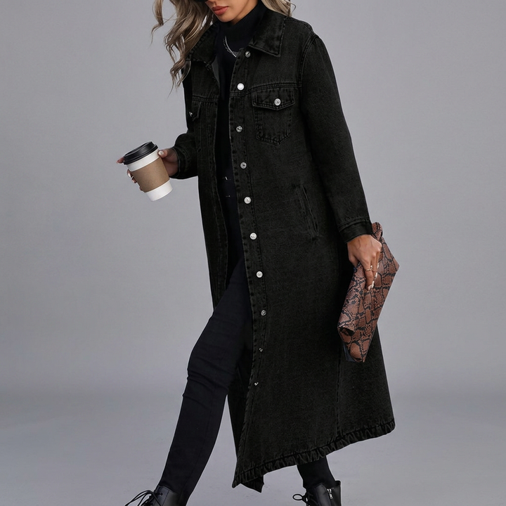 POPS™ – Stylish Button Front Coat