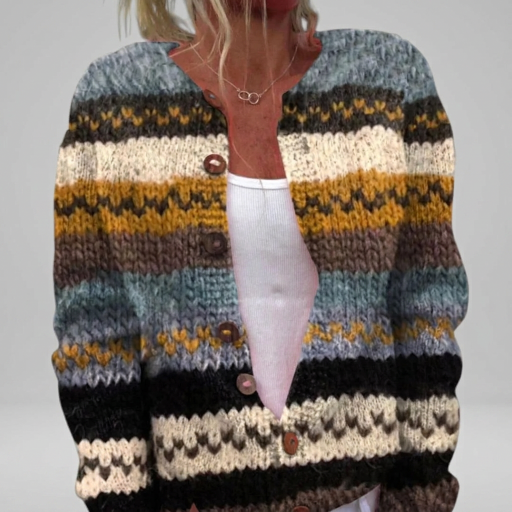 Assumpta - Wisteria Bloom Cardigan