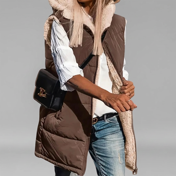 RYLEE™ – Reversible Hooded Puffer Vest