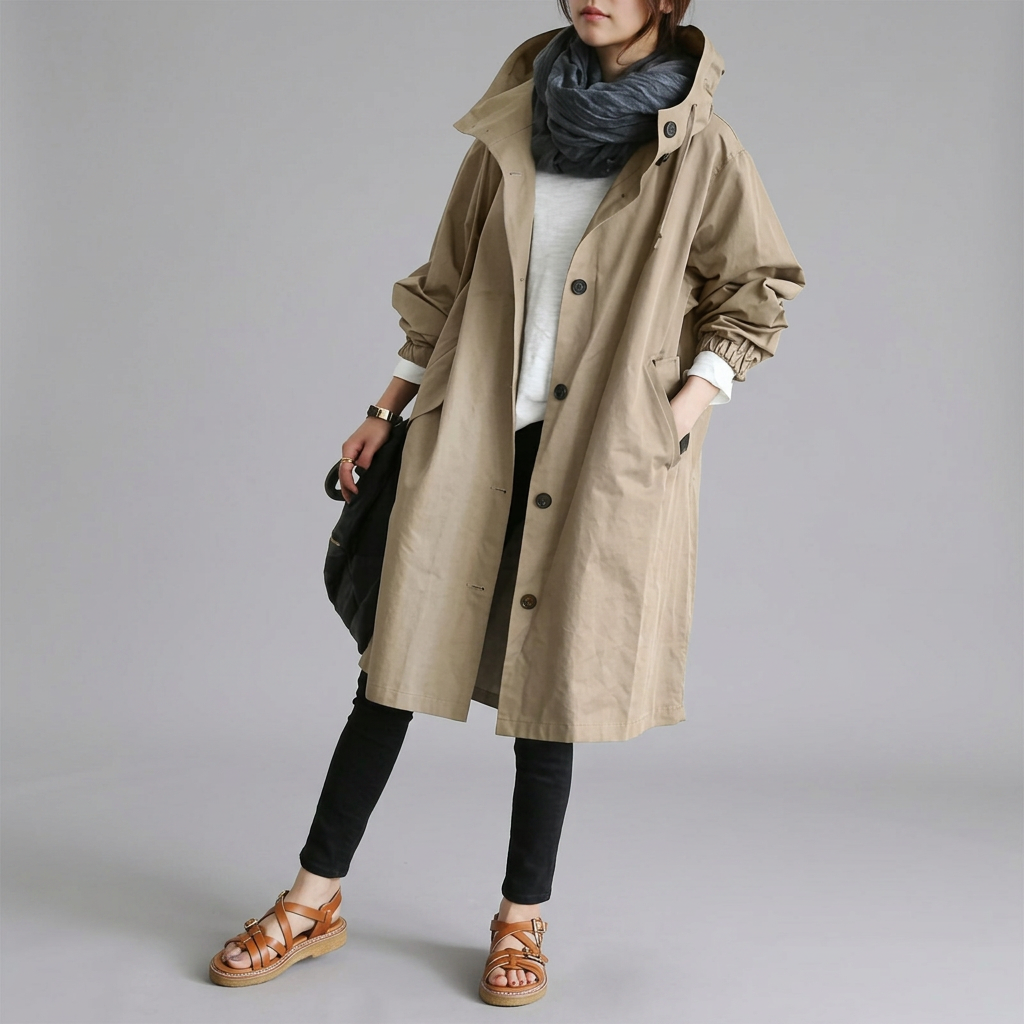 EVA™ | Tailored Fashion Trench Coat