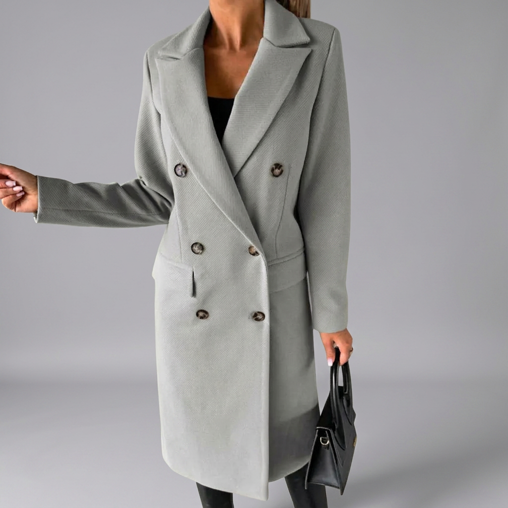 ALEXA™ | Urban Elegance Wool Trench