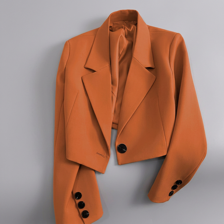 CORALIE™ - Sophisticated Cropped Blazer