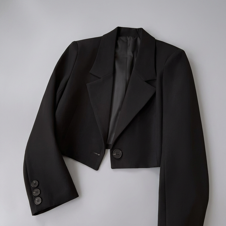 CORALIE™ - Sophisticated Cropped Blazer