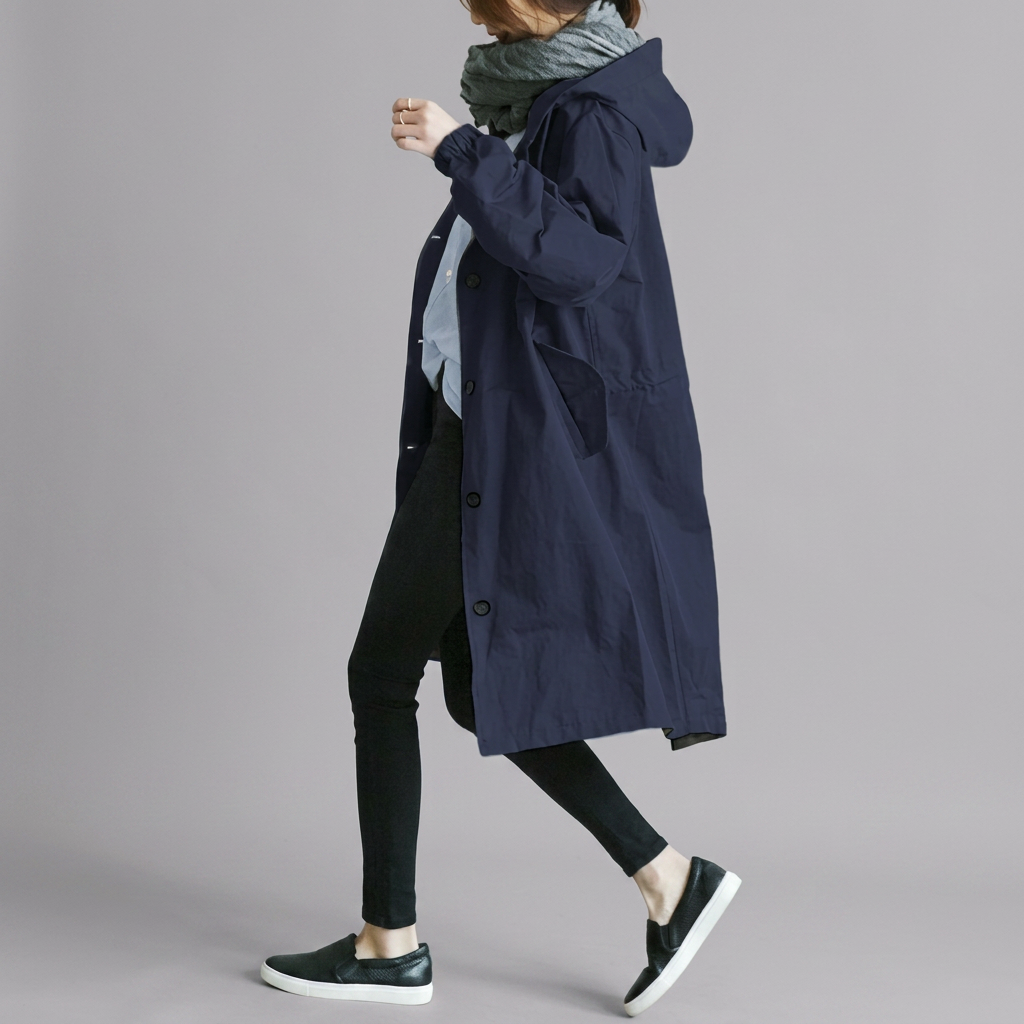 EVA™ | Tailored Fashion Trench Coat