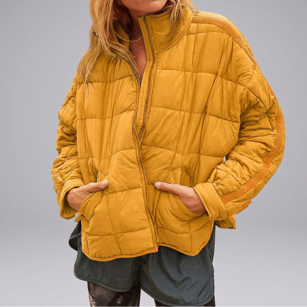 GEMMA™ – Lightweight Compact Zip Puffer Jacket