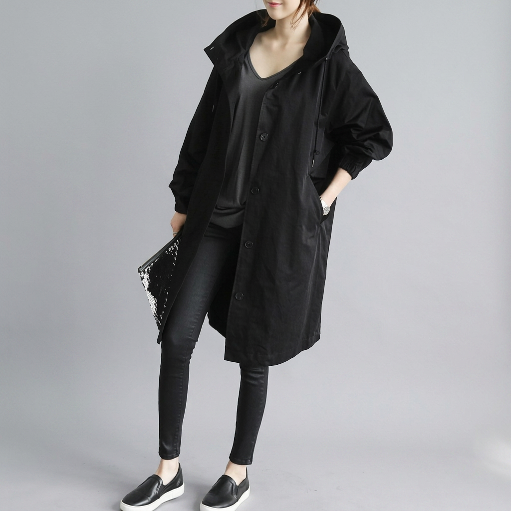 EVA™ | Tailored Fashion Trench Coat