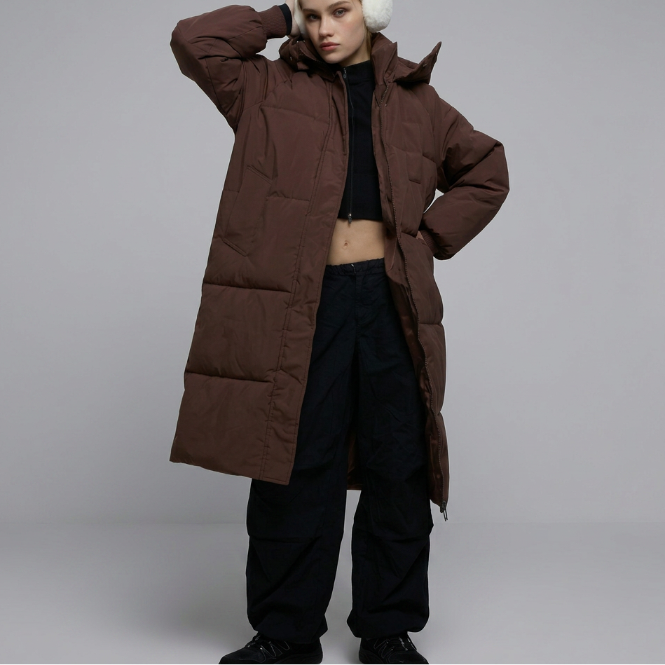 GIGATY™ - Classic Hooded Long Puffer Coat