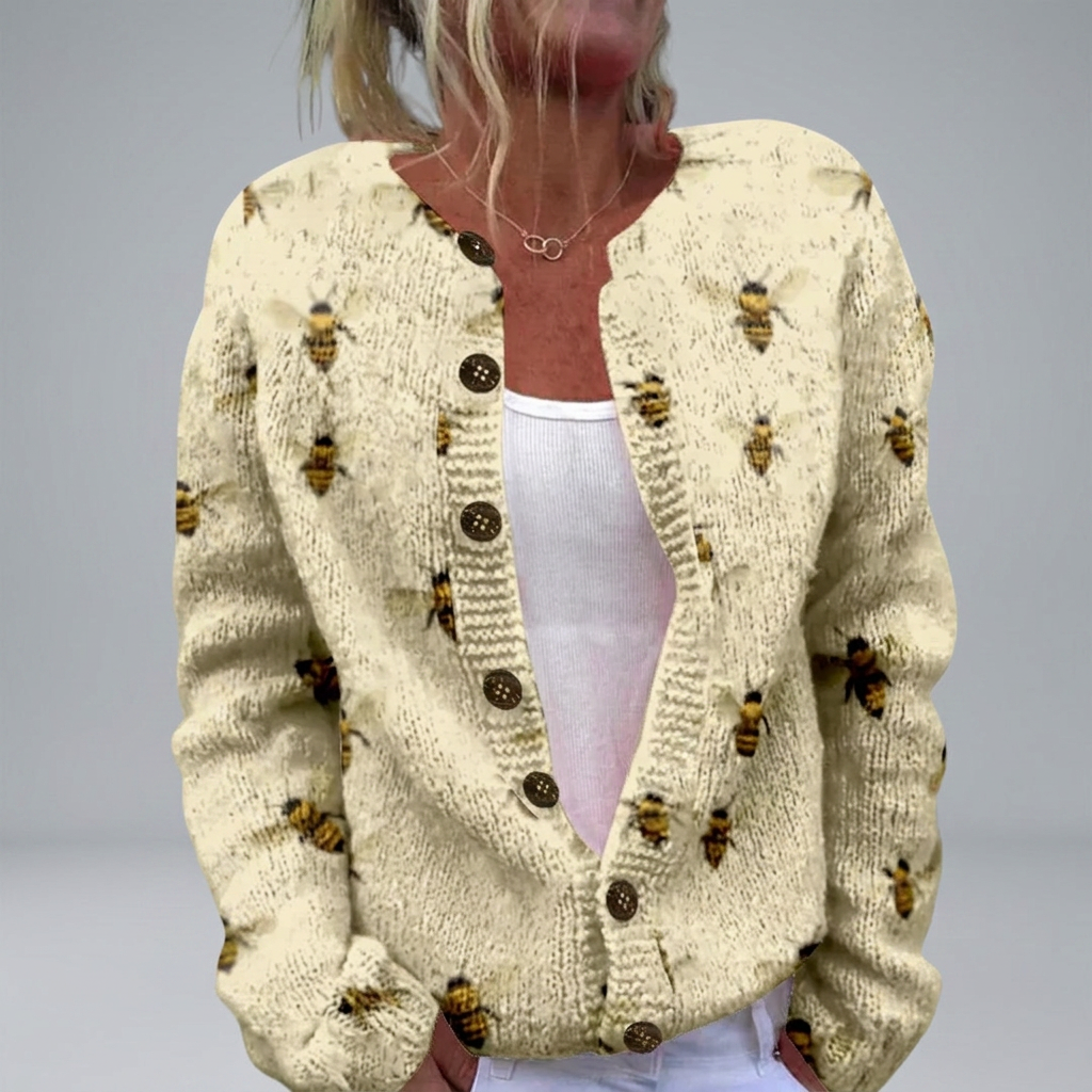 Neasa - Rustic Petal Cardigan
