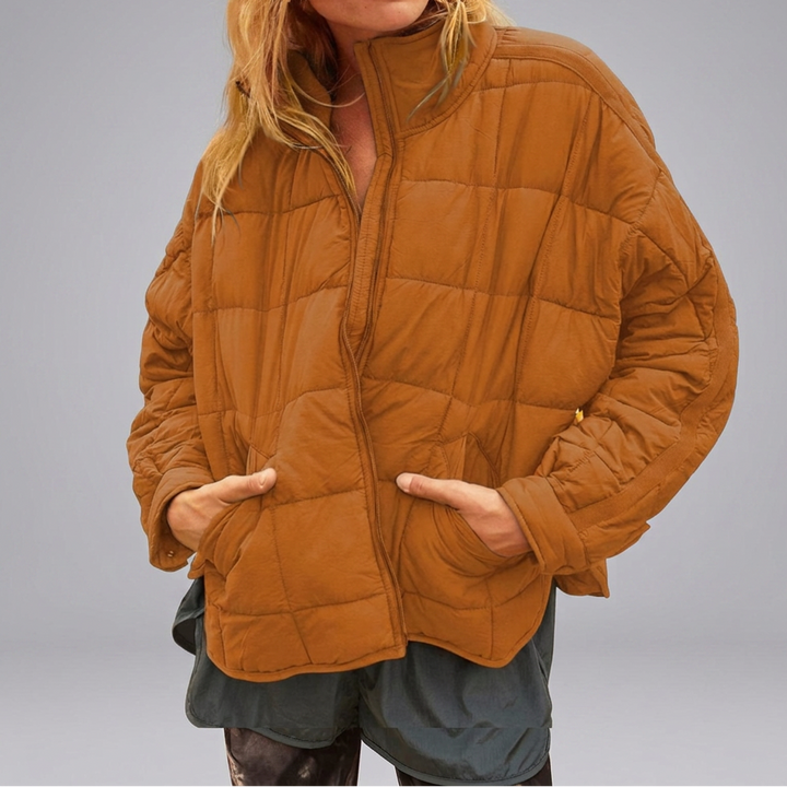 GEMMA™ – Lightweight Compact Zip Puffer Jacket
