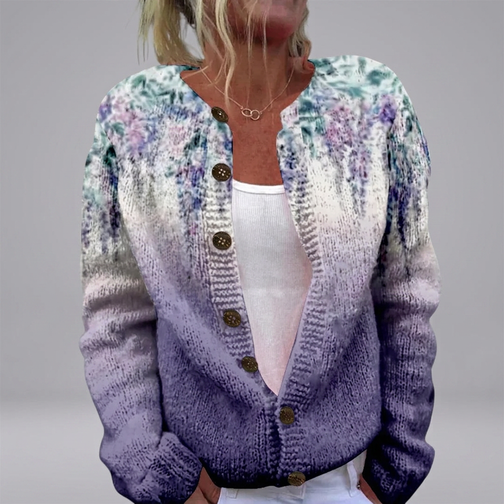 Noreen - Marigold Weave Cardigan