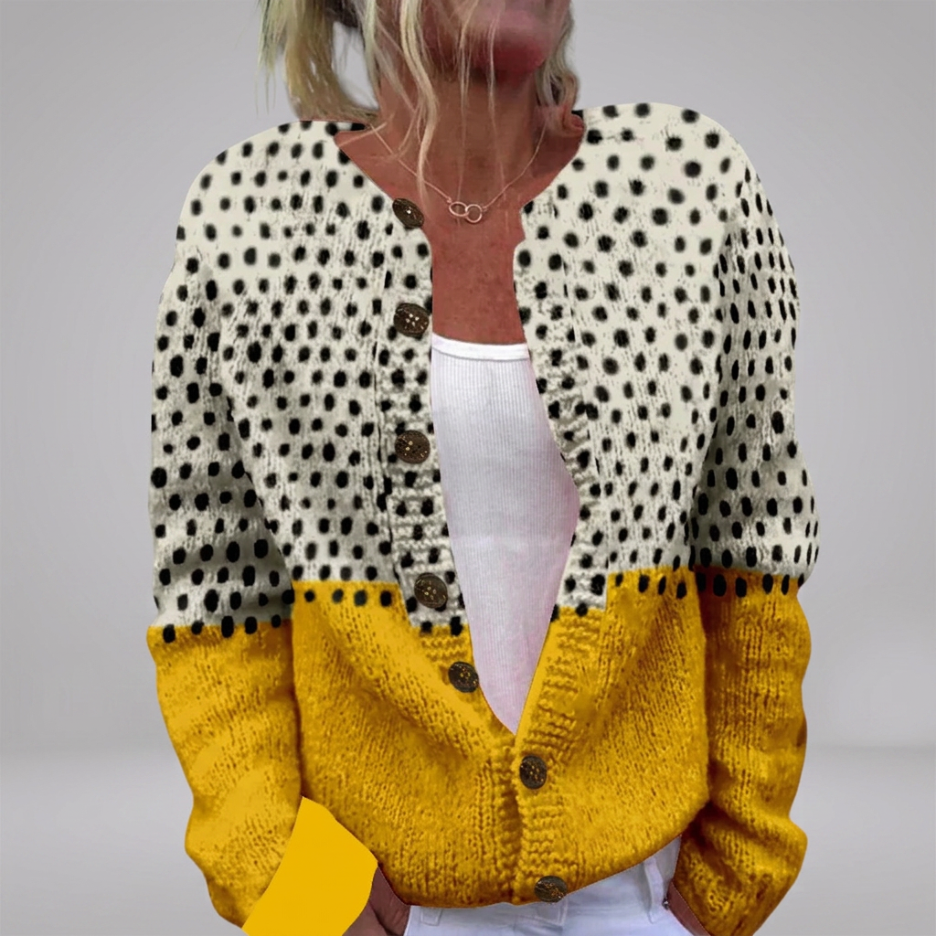 Onora - Terracotta Bloom Cardigan