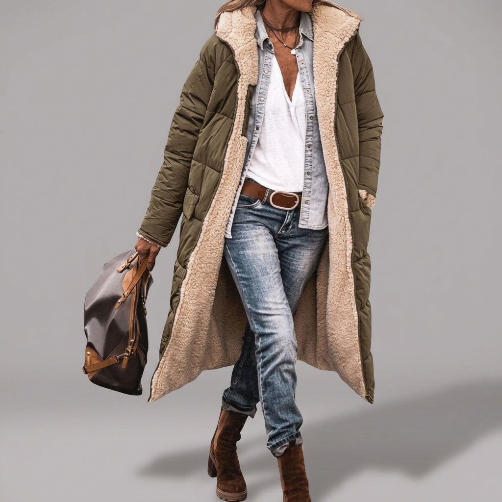 SASHA™ | Elegant Reversible Coat