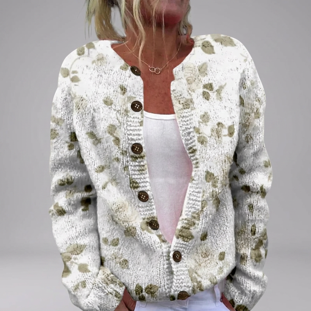 Vevila - Wildmeadow Print Cardigan
