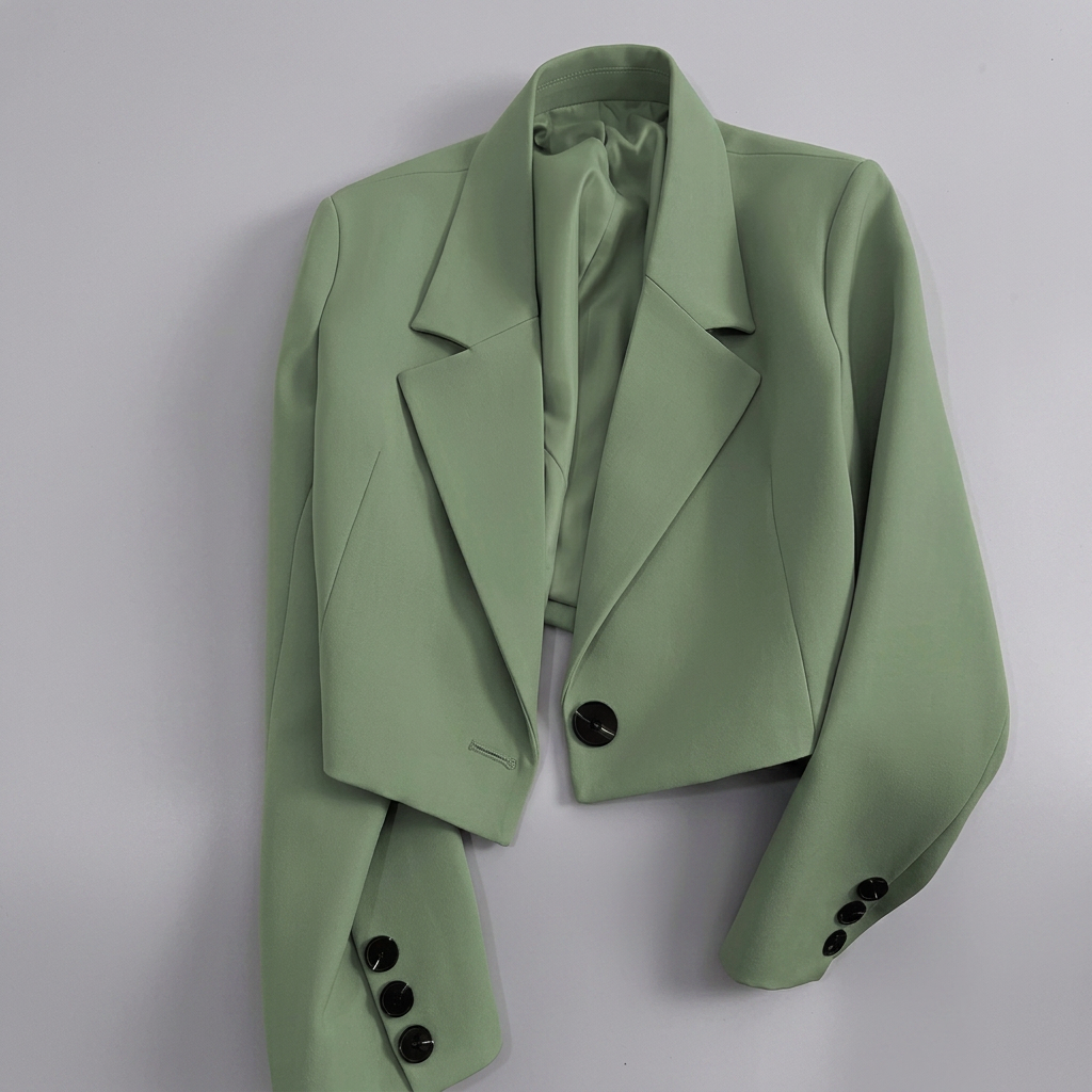 CORALIE™ - Sophisticated Cropped Blazer