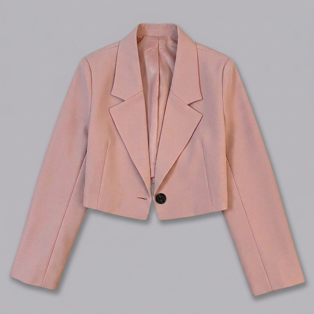 CORALIE™ - Sophisticated Cropped Blazer