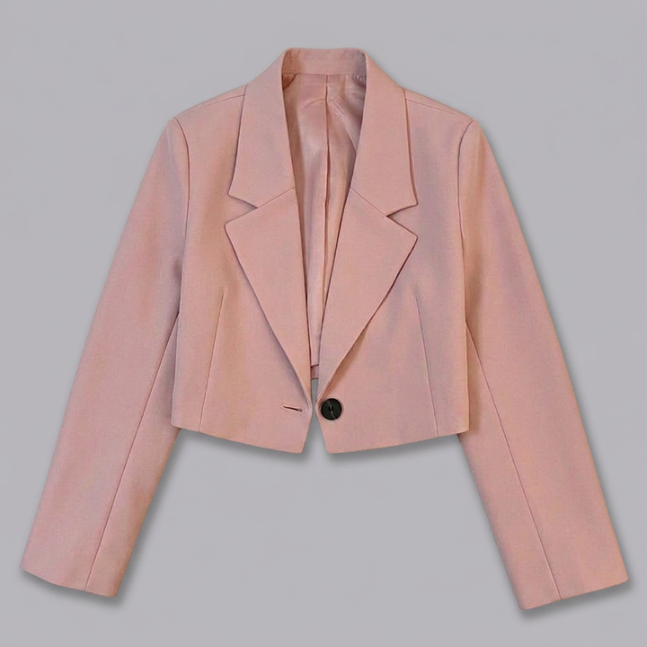 CORALIE™ - Sophisticated Cropped Blazer
