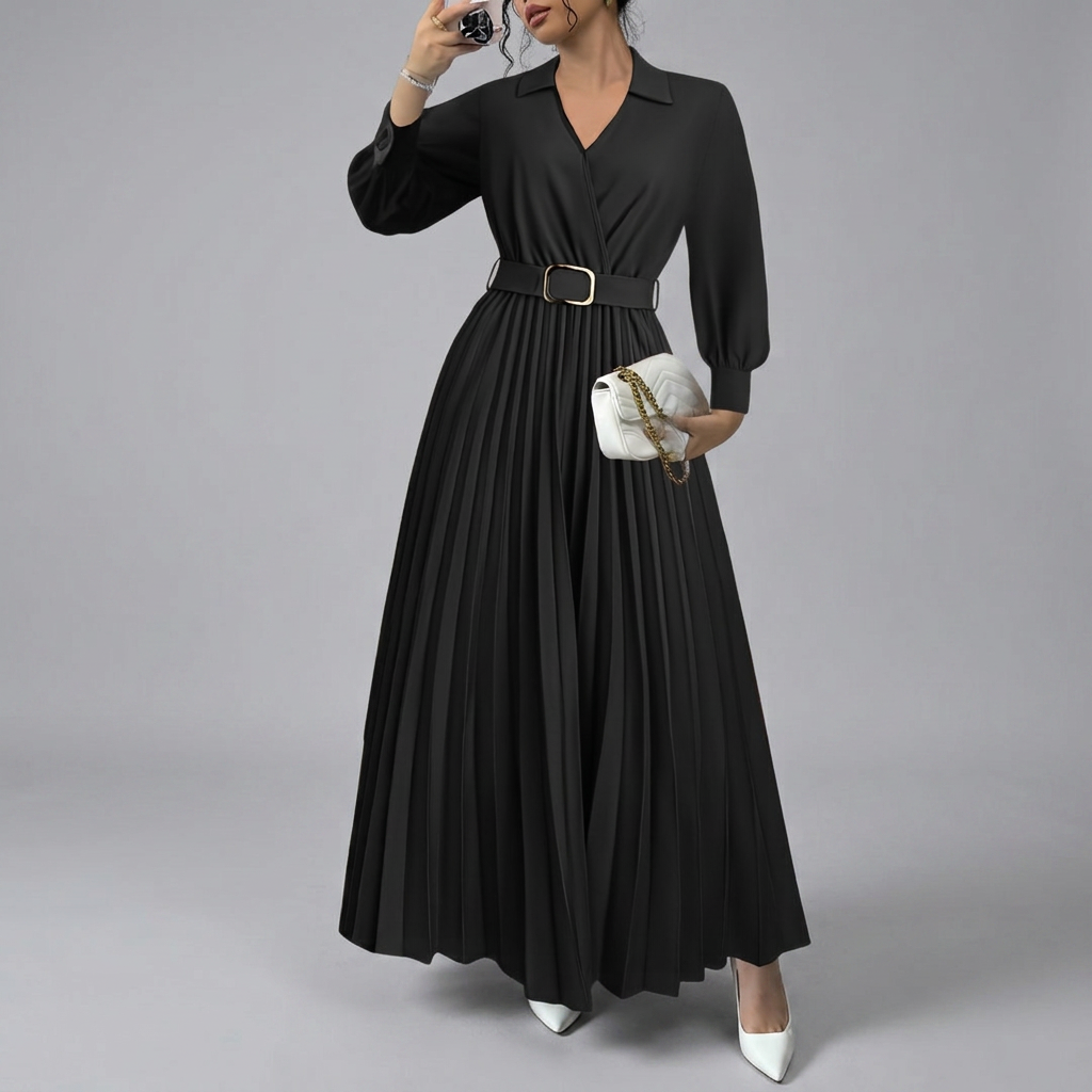 Caoilfhionn - Dress Cognac