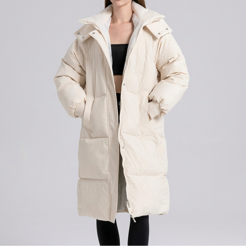 GIGATY™ - Classic Hooded Long Puffer Coat